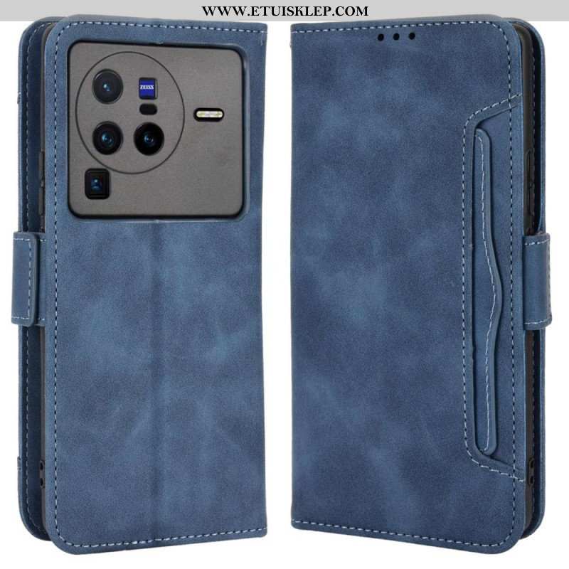 Etui Folio do Vivo X80 Pro Multi-karty